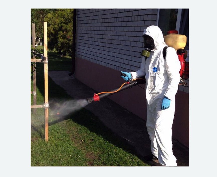 травля клещей на участке в Кудымкаре